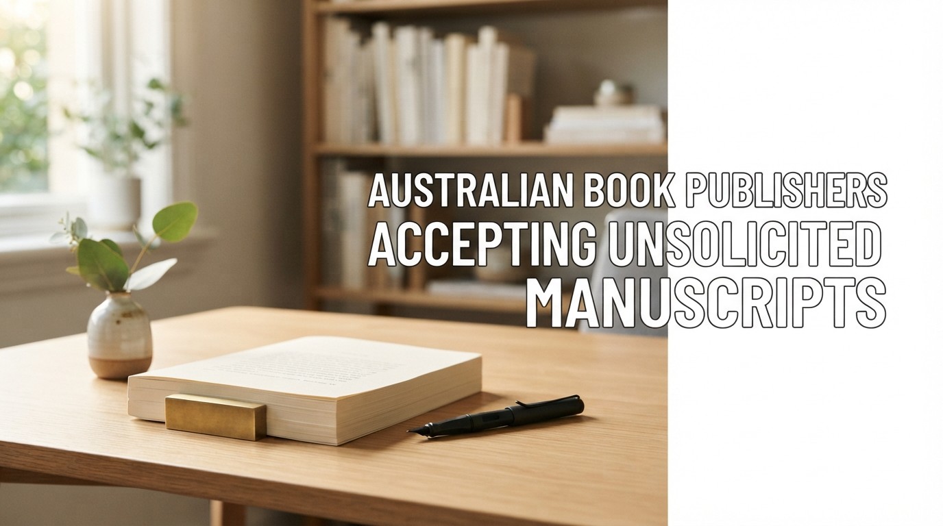 Australian Book Publishers Accepting Unsolicited Manuscripts