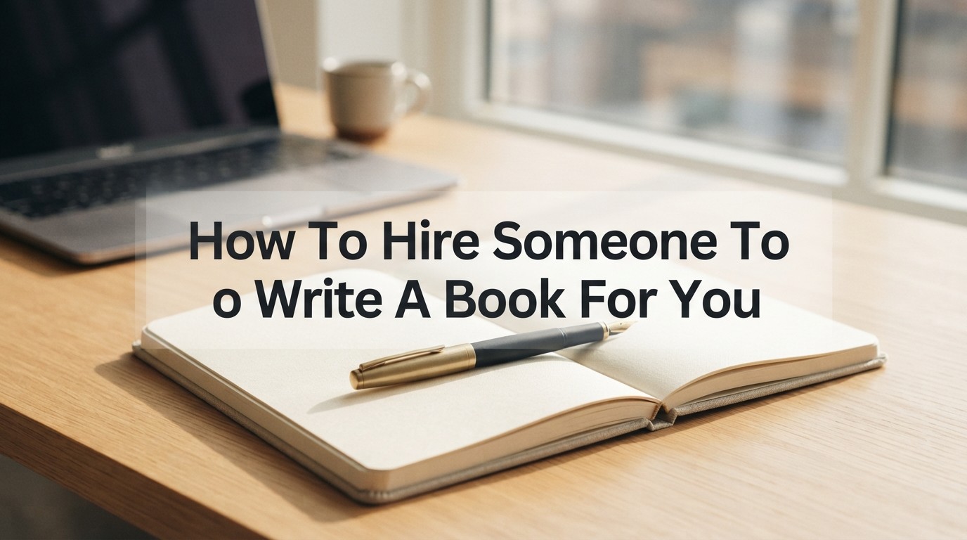 How To Hire Someone To Write A Book For You