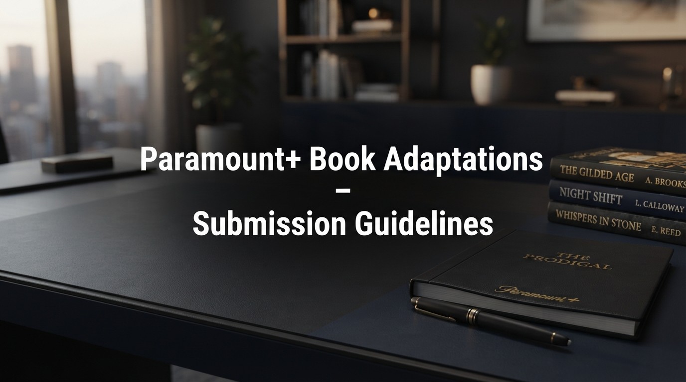 Paramount+ Book Adaptations – Submission Guidelines